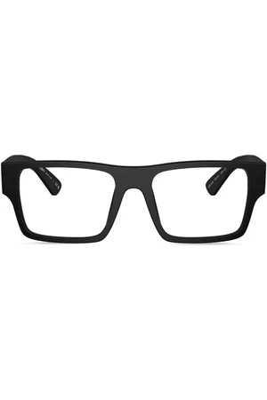 Prada Logo-engraved square-frame glasses