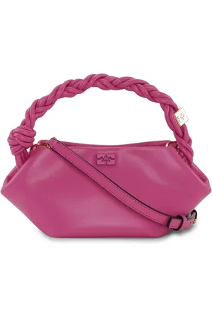 Ganni Bou recycled-leather tote bag