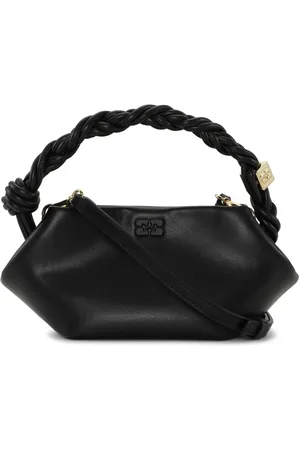 Ganni Bou logo-embossed tote bag