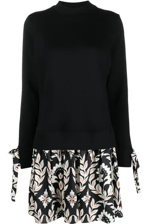 La DoubleJ Sporty floral-print minidress