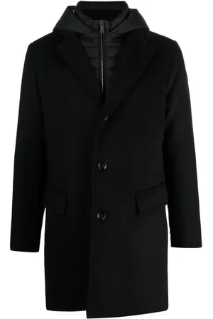 MOORER Mitchel detachable-hood coat