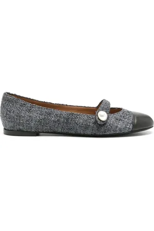 ROBERTO FESTA Divy bouclé ballerina shoes