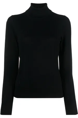 HUGO BOSS Roll-neck virgin wool jumper
