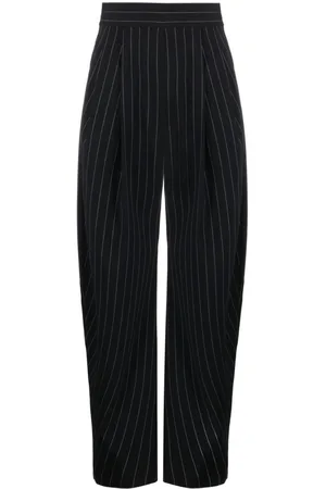 The Attico Gary pinstripe cotton trousers