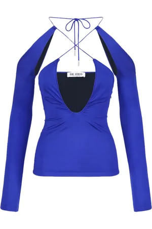 The Attico Zane cut-out top