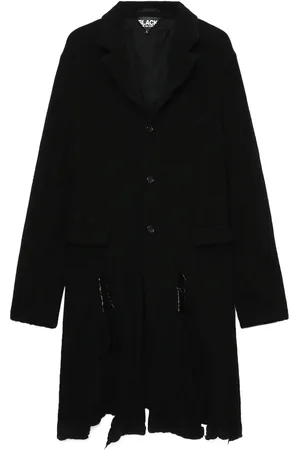 Comme des Garçons Distressed single-breasted coat