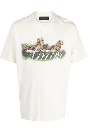 Amiri Kid's Vintage Tiger Logo-Print T-Shirt