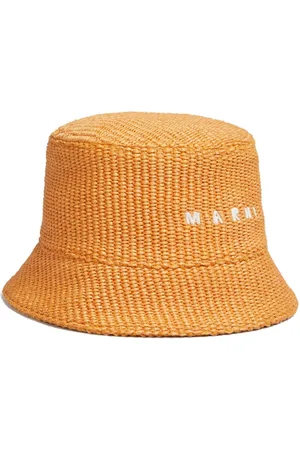 Marni Logo-embroidered bucket hat