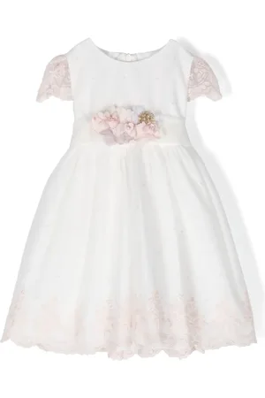 Mimilù Floral-embroidered point d