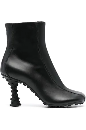 SUNNEI Chiodi 100mm leather ankle boots