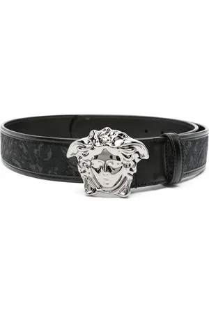 VERSACE La Medusa Barocco-jacquard belt