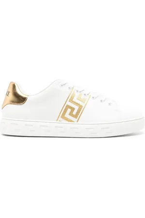 VERSACE Greca embroidered sneakers