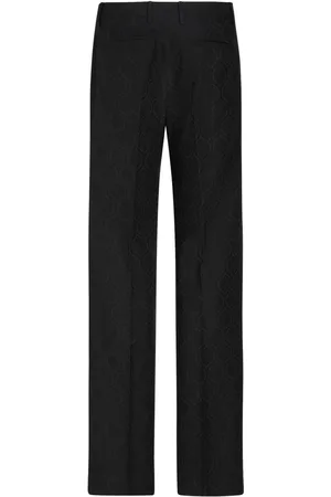 Etro Jacquard straight-leg trousers