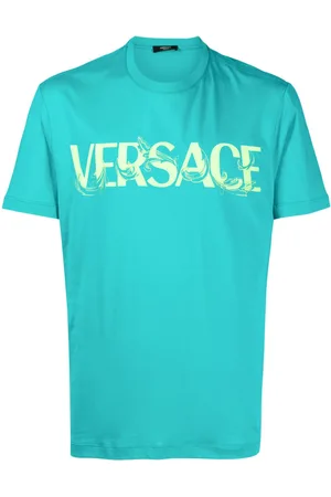 VERSACE Barocco Silhouette-print T-shirt