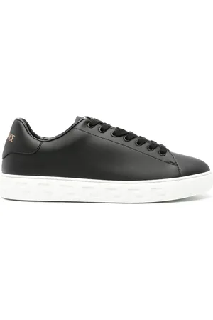 VERSACE Greca faux-leather sneakers
