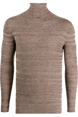RIER Mélange waffle-knit silk jumper