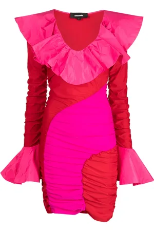 Ahluwalia Rosie ruffled minidress
