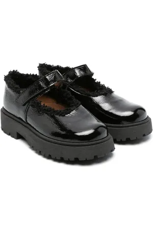 PèPè Ingrid leather ballerina shoes