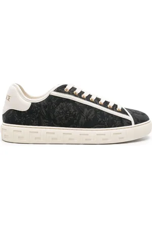 VERSACE Barocco Greca jacquard sneakers