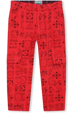 Kenzo Festive straight-leg trousers