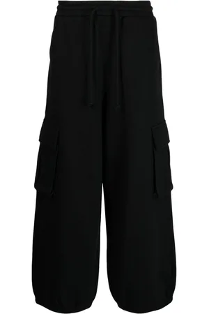 FIVE CM Logo-patch cotton-blend track pants