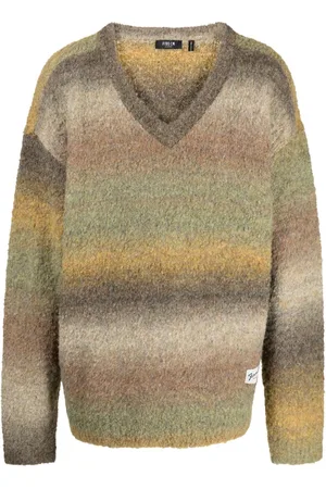 FIVE CM Ombré-effect bouclé jumper