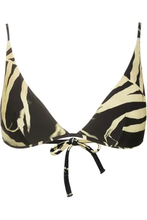 Lenny Niemeyer Abstract-print triangle bikini top
