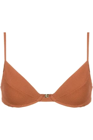 Lenny Niemeyer Ribbed triangle bikini top