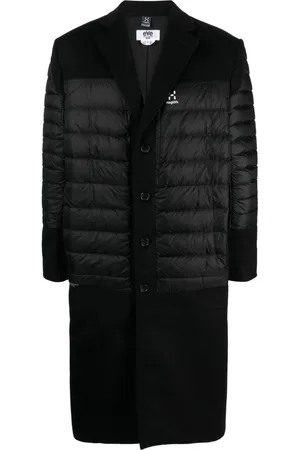 JUNYA WATANABE Logo-print single-breasted padded coat