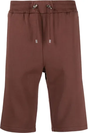 Balmain Logo-print track shorts