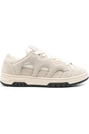 PAURA Model1 lace-up suede sneakers