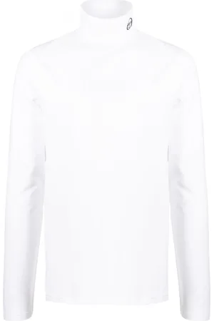 Sergio Tacchini Logo-embroidered roll-neck jumper