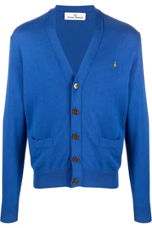 Vivienne Westwood Orb-embroidered V-neck cardigan