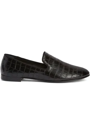 Giuseppe Zanotti Seymour embossed leather loafers