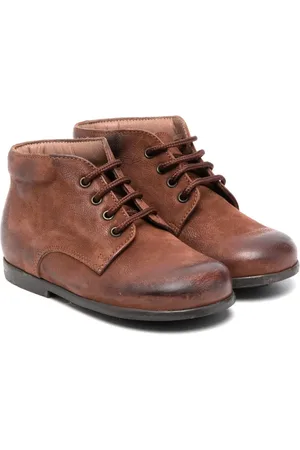 PèPè Lace-up leather boots