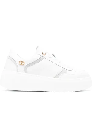 Twin-Set Logo-plaque chunky sneakers