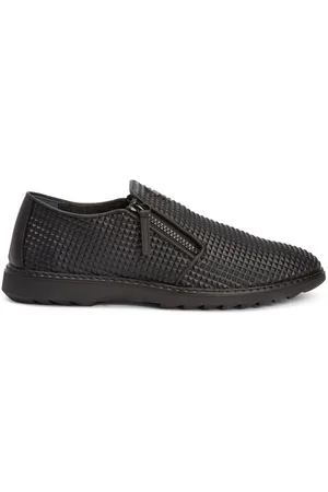 Giuseppe Zanotti Cooper flat leather loafers
