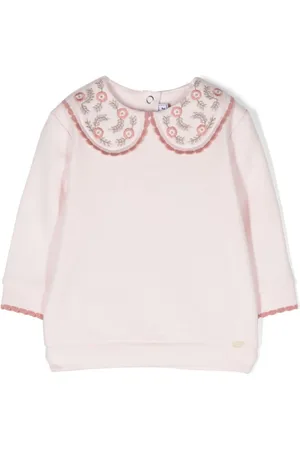 Tartine Et Chocolat Bib-collar cotton T-shirt