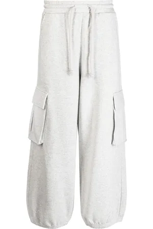 FIVE CM Logo-patch cotton-blend track pants