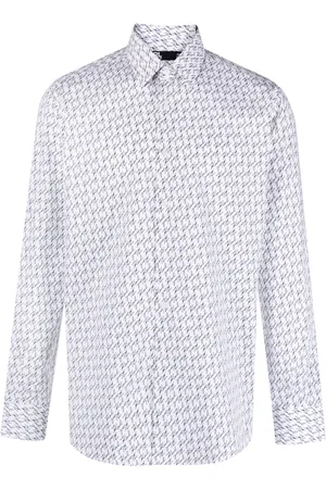 Karl Lagerfeld Logo-print long-sleeve shirt