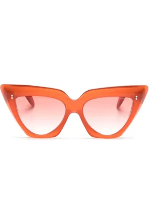 CUTLER & GROSS Gradient cat-eye frame sunglasses