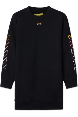 OFF-WHITE Arrow-print cotton dress