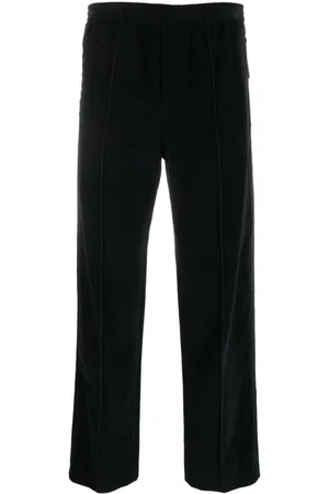 SAPIO N40 straight-leg velvet trousers