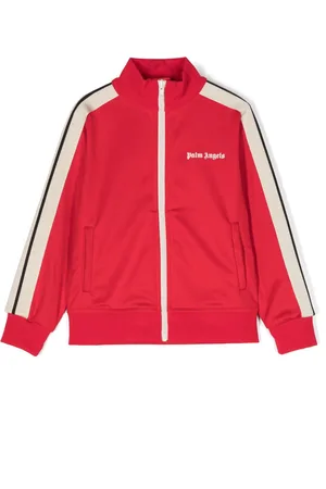 Palm Angels Logo-print cotton track jacket