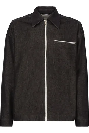 Dolce & Gabbana Logo-print cotton jacket