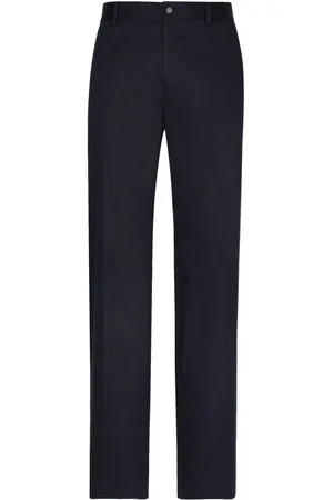 Dolce & Gabbana Straight-leg cotton trousers