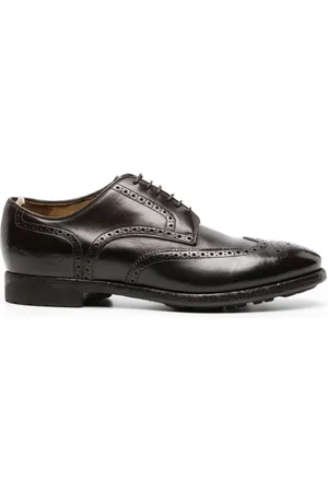 Officine creative Temple 003 leather Derby shoes