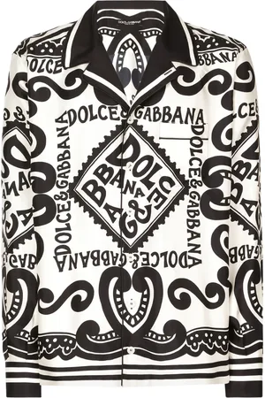 Dolce & Gabbana Printed silk shirt