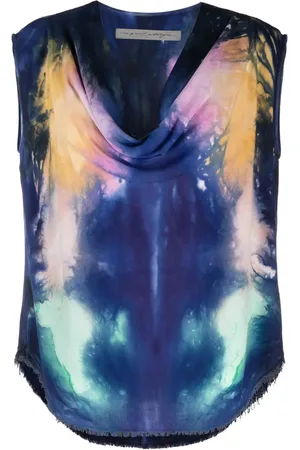 RAQUEL ALLEGRA Lulu draped top