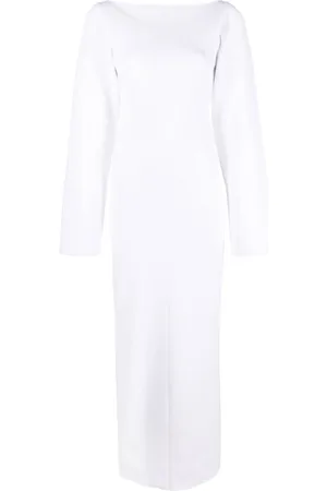 Khaite Alta ribbed midi dress